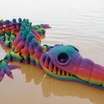 Giant Skeleton Crocodile