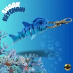 Flexy 'Shark' Keychain