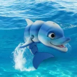 Flexy Dolphin 'X-Large'