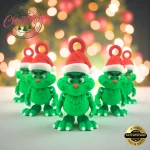 'The Grinch' Christmas Decoration 4 Pack