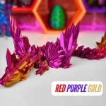 Crystal Winged Flexy Dragons