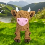 Flexy Highland Cow toy