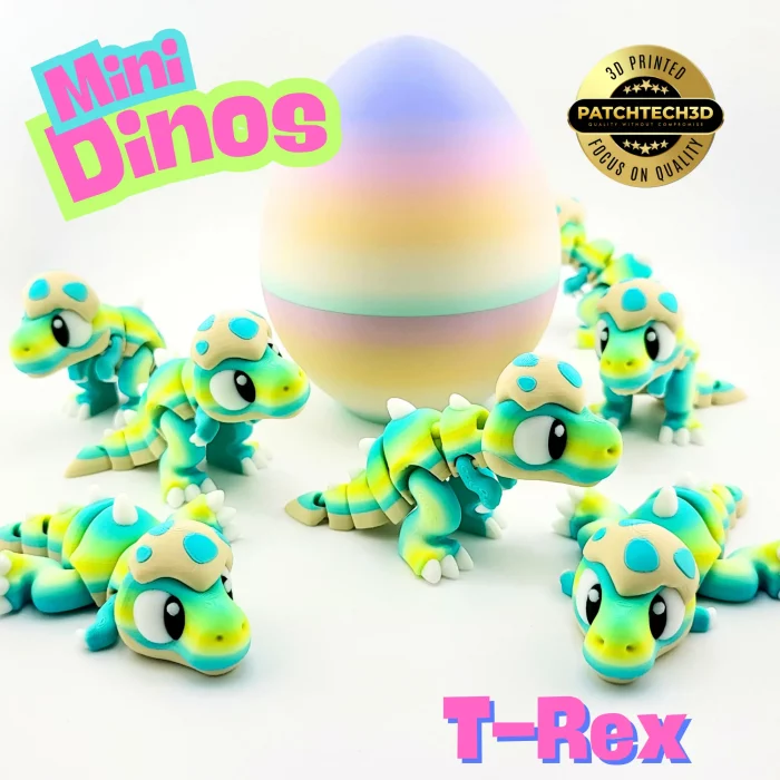 Mini T-Rex With Dino Egg - Image 4