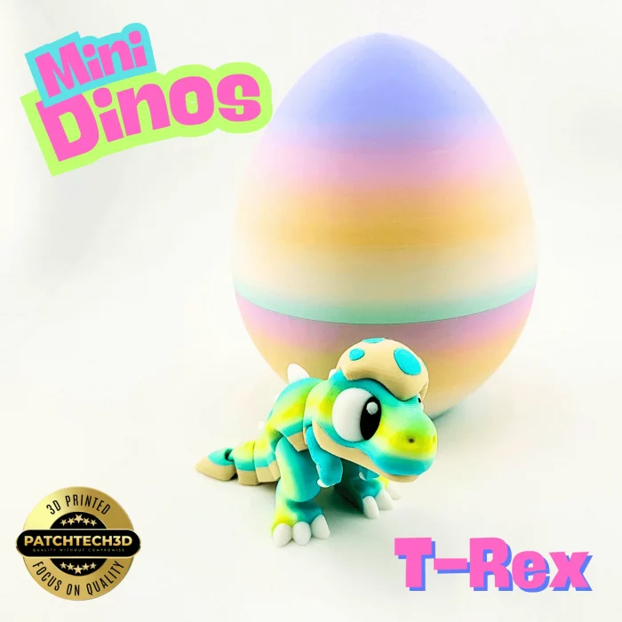 Mini T-Rex With Dino Egg - Image 3