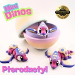 Mini Pterodactyl With Dino Egg - Image 2