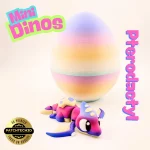 Mini Pterodactyl With Dino Egg