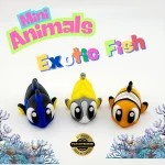Mini Exotic Fish | Set of 3