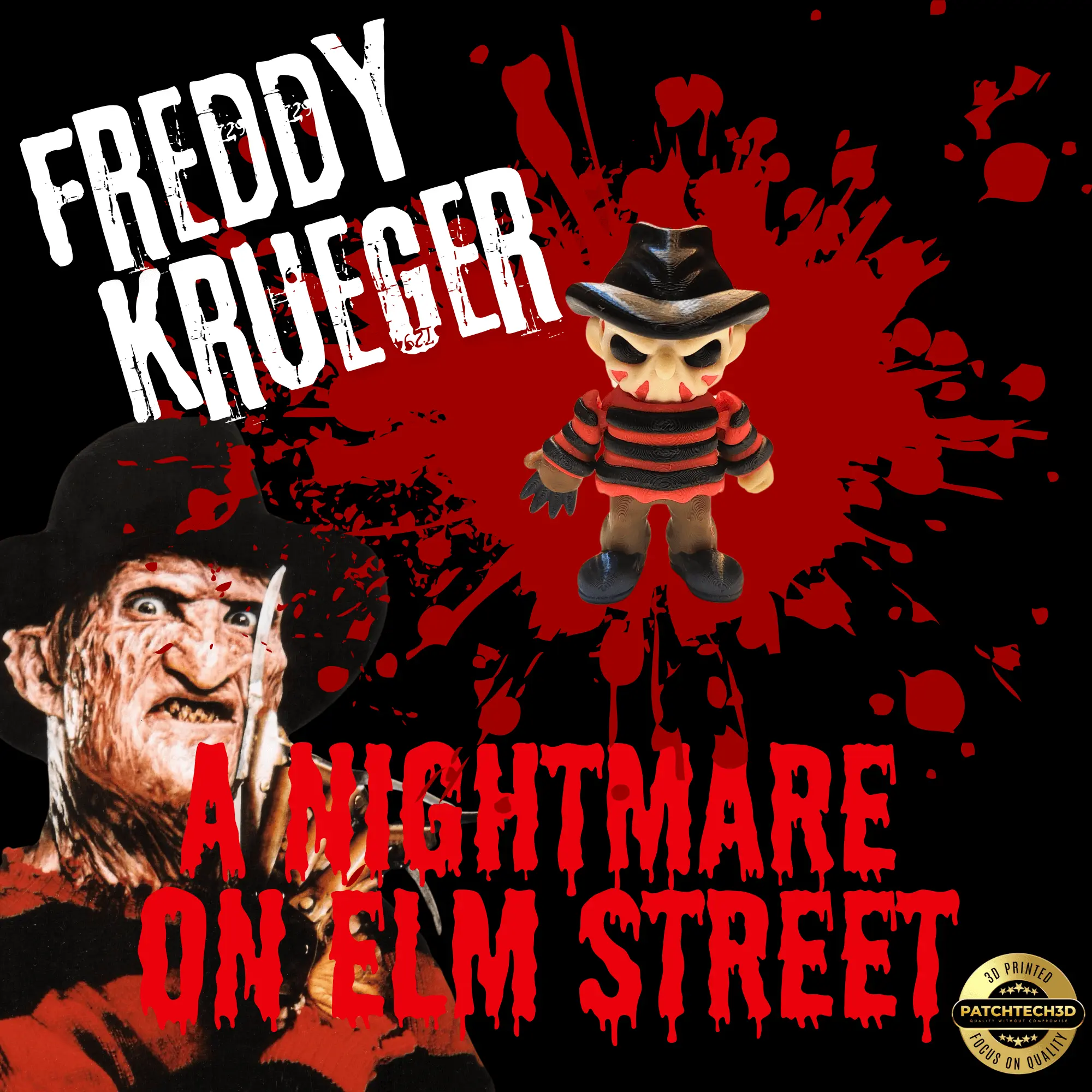 11 Freddy Krueger Mini Figure - Image 1