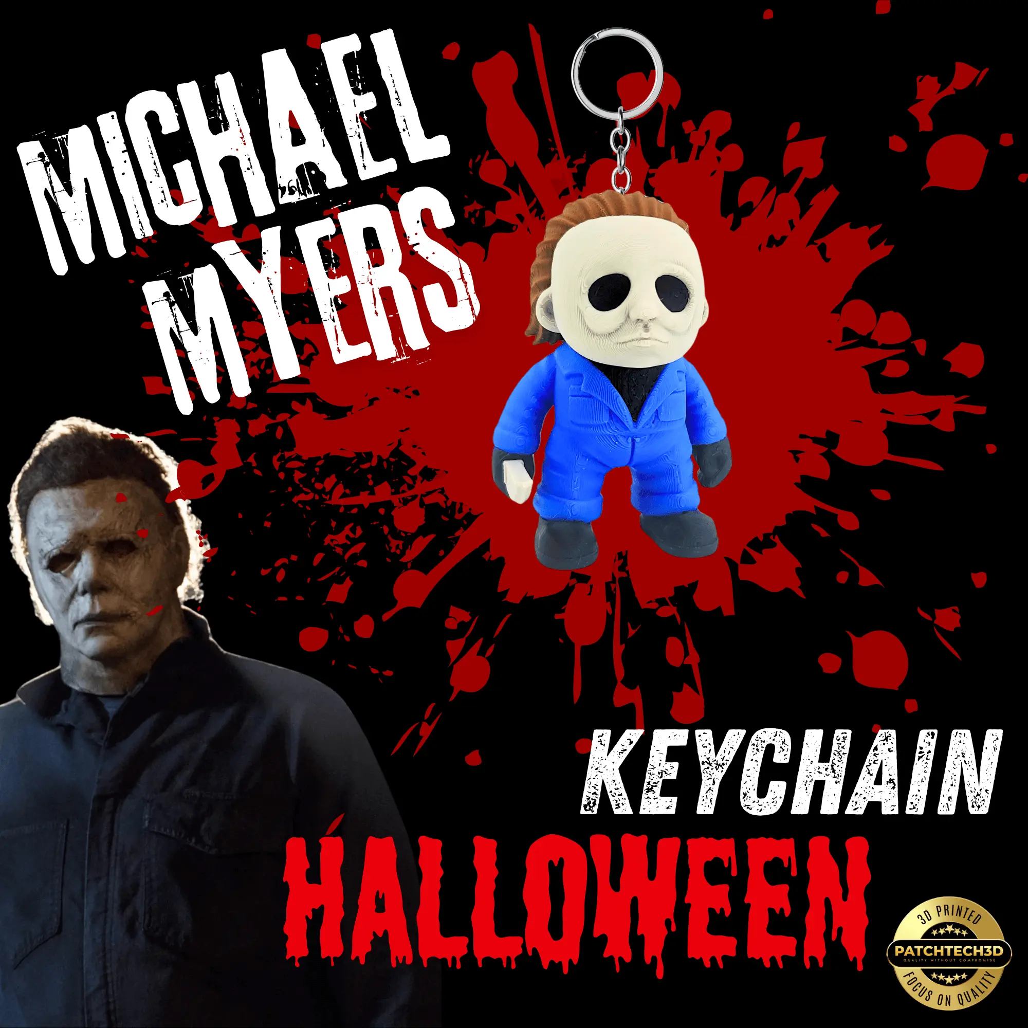 2 Michael Myers Keychain - Image 1