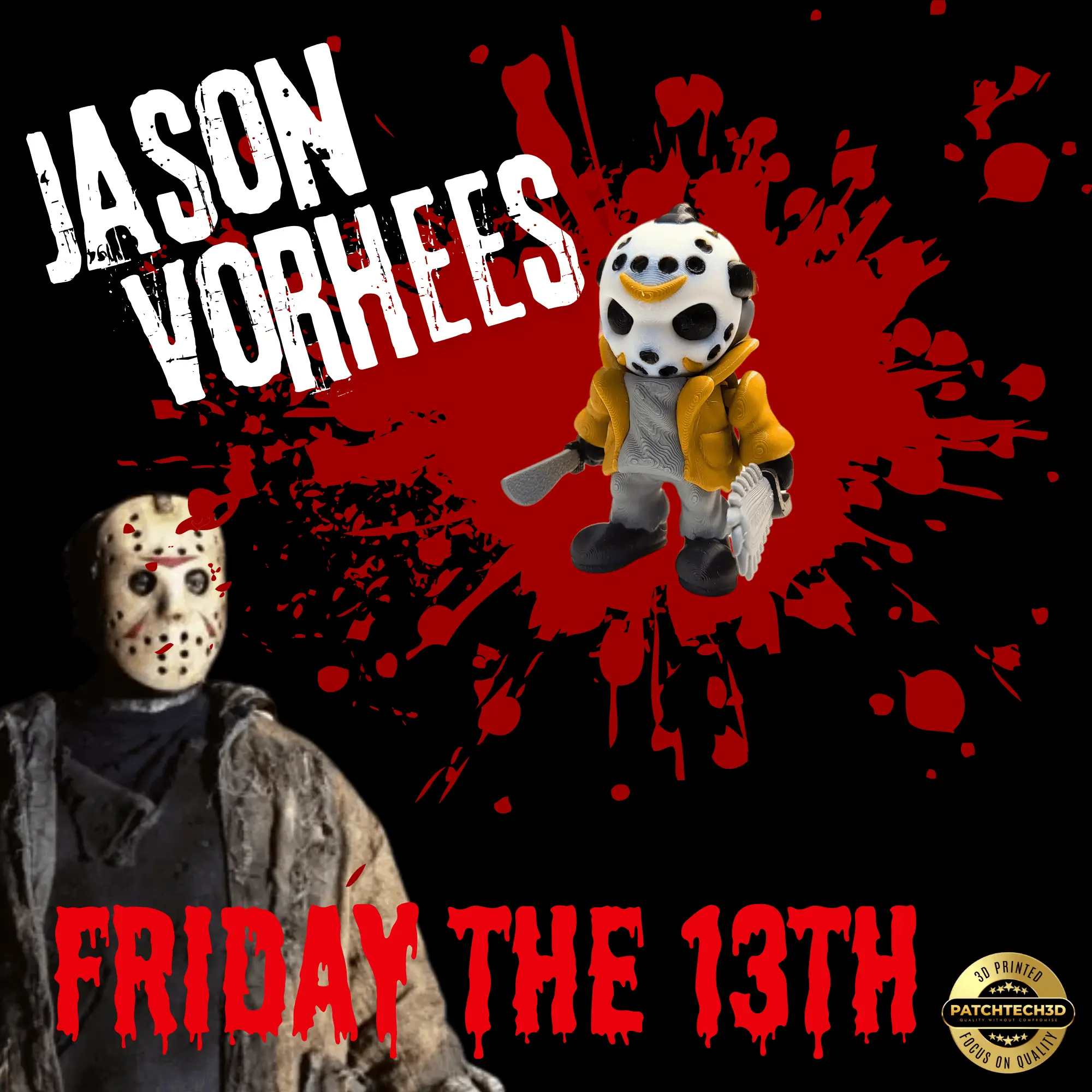 9 Jason Voorhees Mini Figure - Image 1