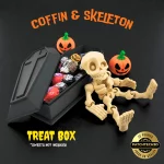 Coffin Treat Box With Flexi Skeleton