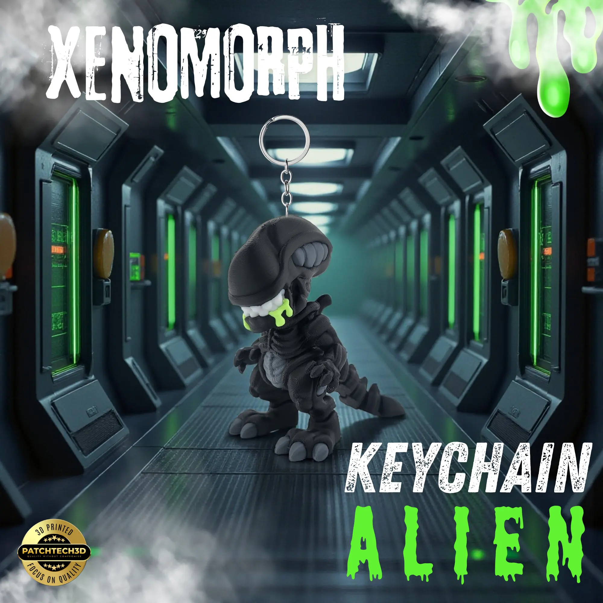 alien-xenomorph-keychain Alien Keychain - Image 1