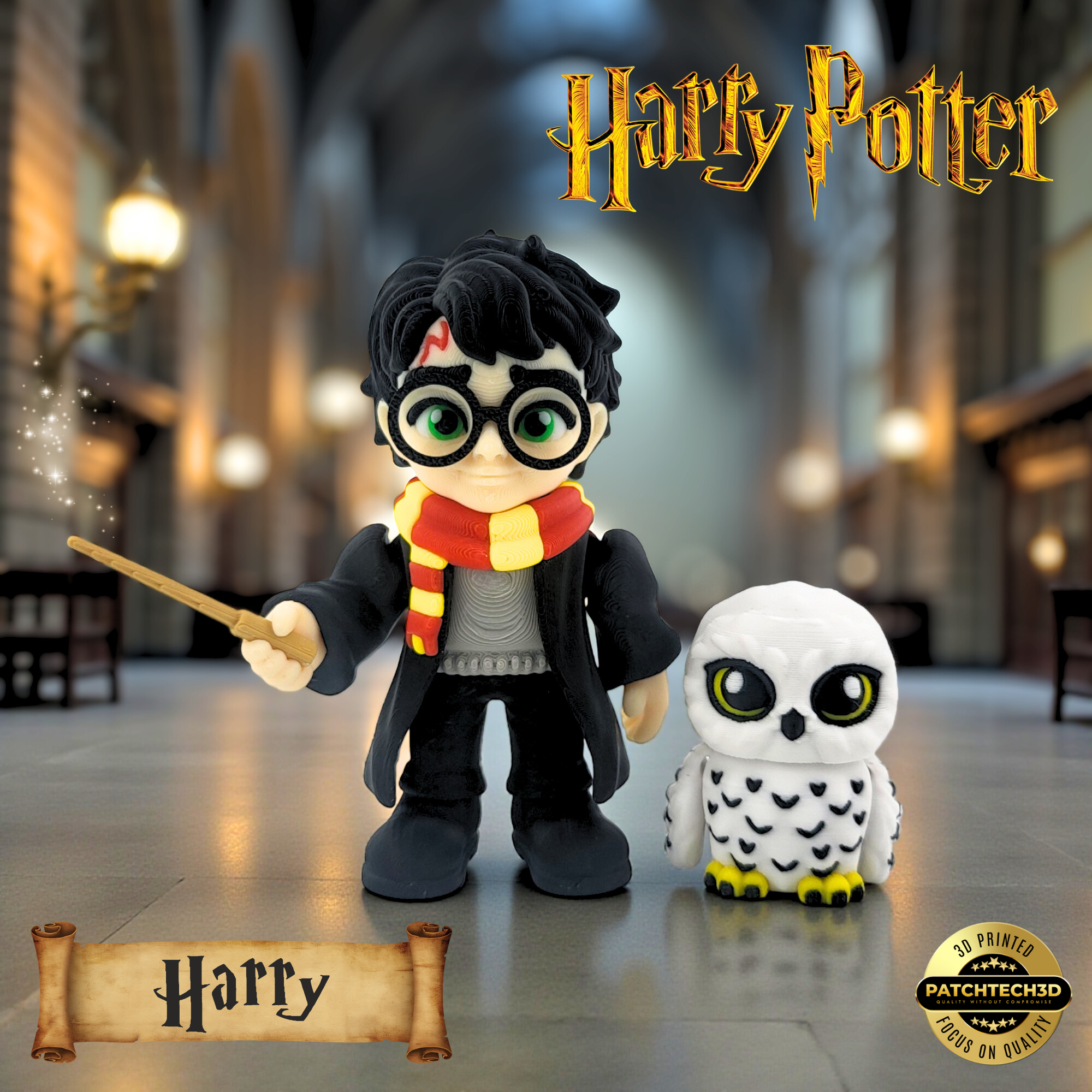 Your paragraph text (3) Harry Potter & Hedwig - Image 1